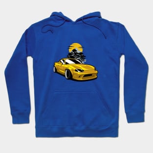 Yellow MX5 Miata JDM Hoodie